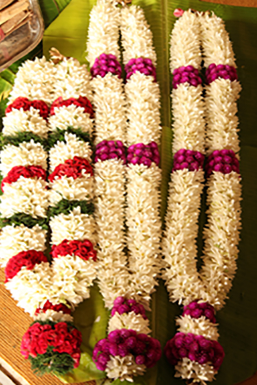 Tube Rose & Jasmine Garland 